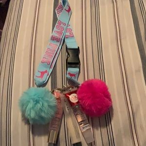 Lip gloss lanyard